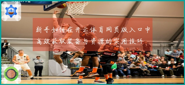 新手如何在开云体育网页版入口中高效获取装备与资源的实用技巧